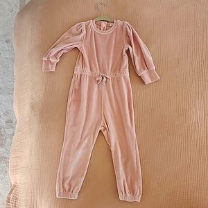 JCrew Velour jumpsuit